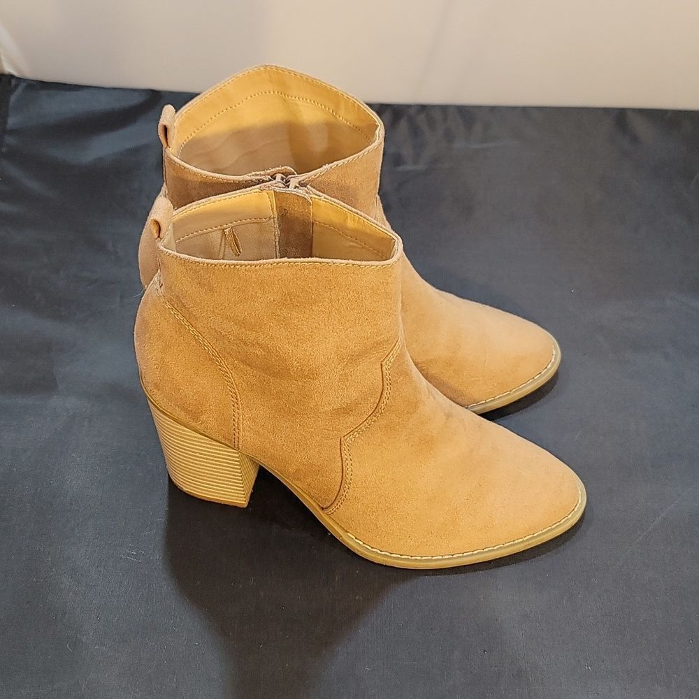 Express Block Heel Pointed Toe Slip-On Women"S Bo… - image 6